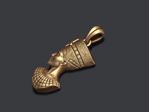 Kleopatra pendant 3D Print Model