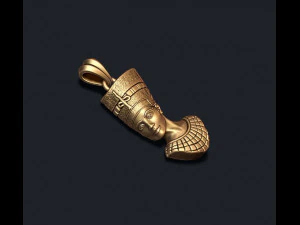 Kleopatra pendant 3D Print Model