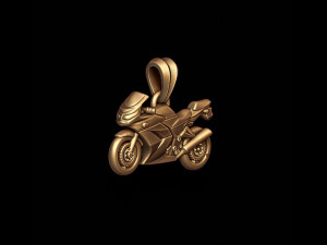 Motorcycle sport pendant lite 3D 프린트 모델