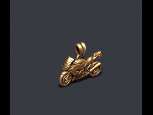 Motorcycle sport pendant lite 3D 프린트 모델