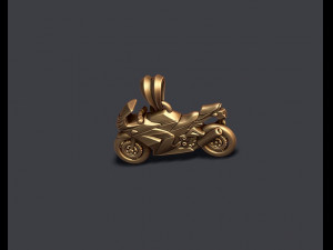 Motorcycle sport pendant lite 3D 프린트 모델