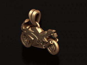 Motorcycle sport pendant lite 3D 프린트 모델