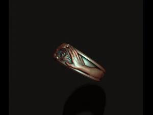Eye of providence ring 3D Print Model