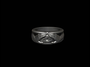 Eye of providence ring 3Dプリントモデル