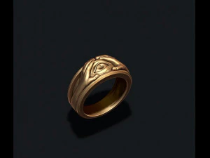 Eye of providence ring 3D Print Model
