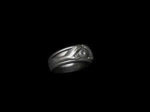 Eye of providence ring Model do druku 3D