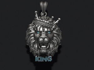 King lion deals pendant