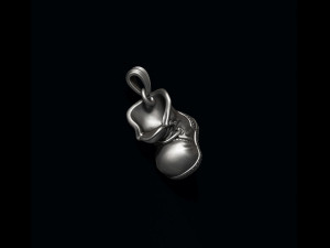 Tiny Boot pendant Modelo de Impressão 3D