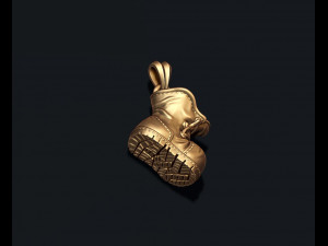 Tiny Boot pendant Modelo de Impressão 3D