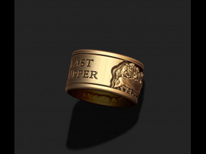 Last Supper ring Model do druku 3D