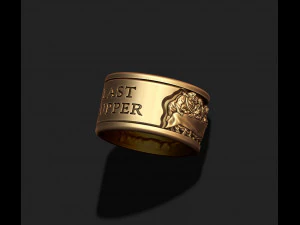 Last Supper ring 3D Print Model