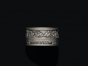 Last Supper ring Model do druku 3D