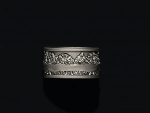 Last Supper ring 3D Print Model