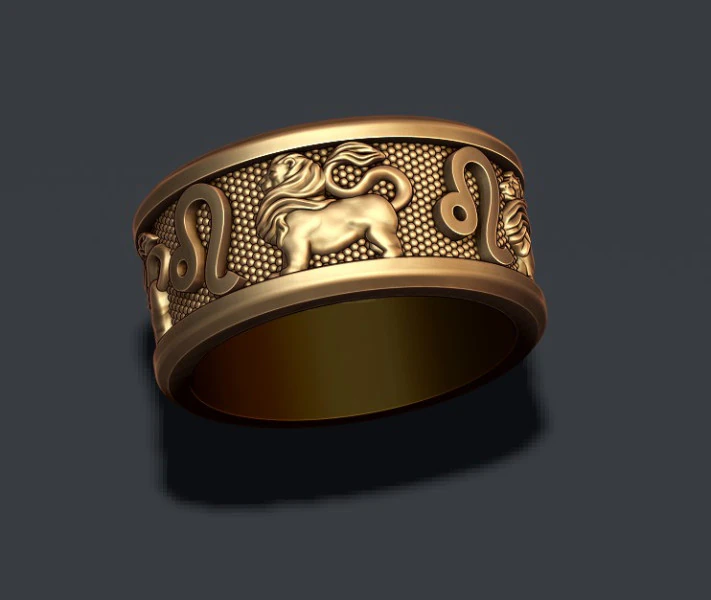 Jewellery horoscope signes lite rings pack set 3D print model 3D Print Model .c4d .max .obj .3ds .fbx .stl .blend 