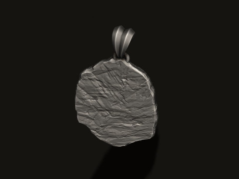Egyptian hieroglyphics pendant 3D print model 3D-Druckmodell
