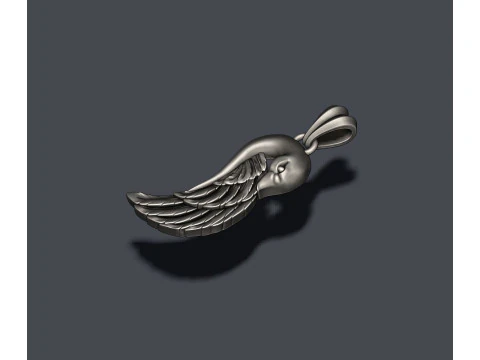 Swan pendant 3D print model 3D Print Model