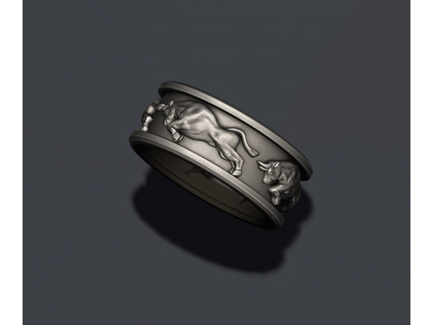 Bull ring 3D print model 3D Print Model