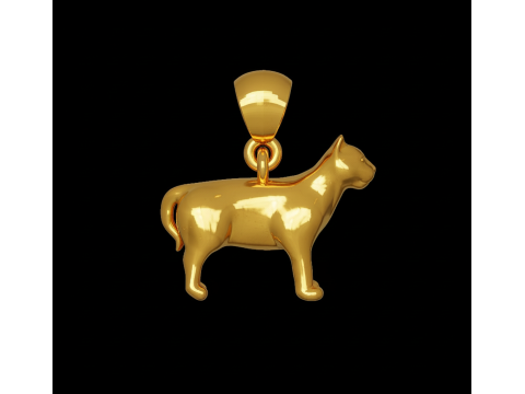 Cat pendant free Free 3D print model 3D Print Model