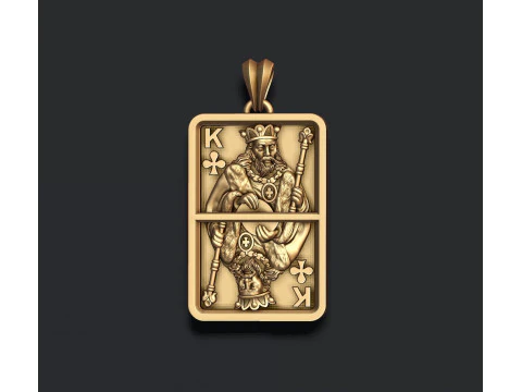 Club king pendant light 3D print model 3D Print Model