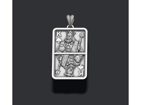 Spade king pendant light 3D print model 3D Print Model