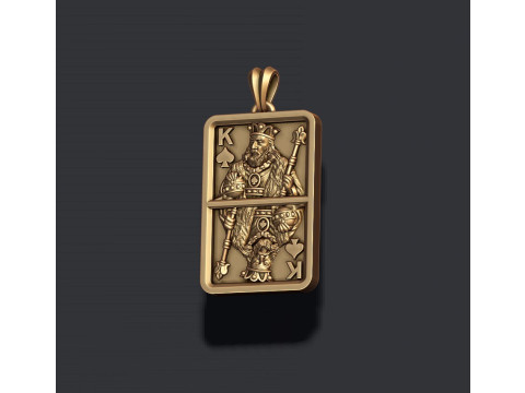 Spade King Pendelleuchte 3D-Druckmodell 3D Druckmodell