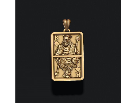 Spade King Pendelleuchte 3D-Druckmodell 3D Druckmodell