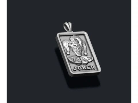 Joker playing card pendant light 3D print model 3D print model 3D Print Model