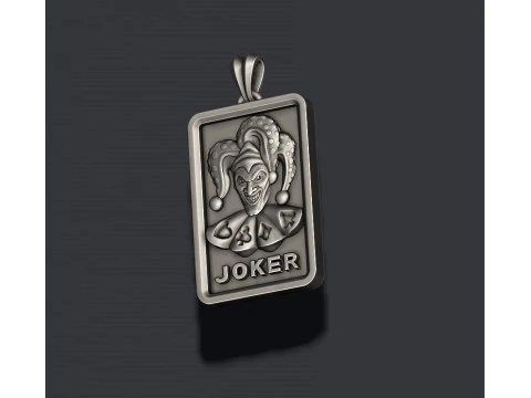 Joker playing card pendant light 3D print model 3D print model 3D Print Model