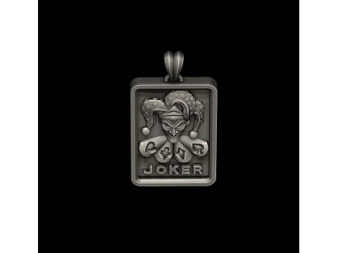 Joker playing card pendant light 3D print model 3D print model 3D Print Model