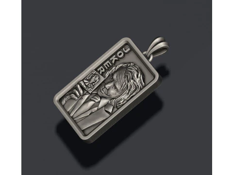 Joker playing card pendant light 3D print model 3D Print Model
