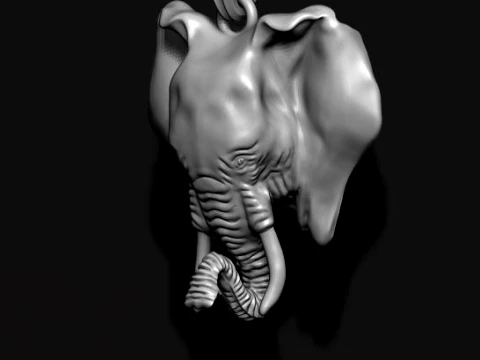 Elephant ring pendant v1 pack 3D Print Model