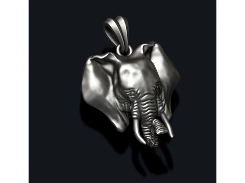 Elephant ring pendant v1 pack 3D Print Model