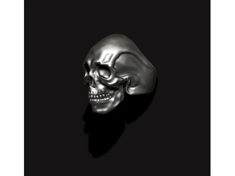 Skull ring pendant pack 3D Print Model