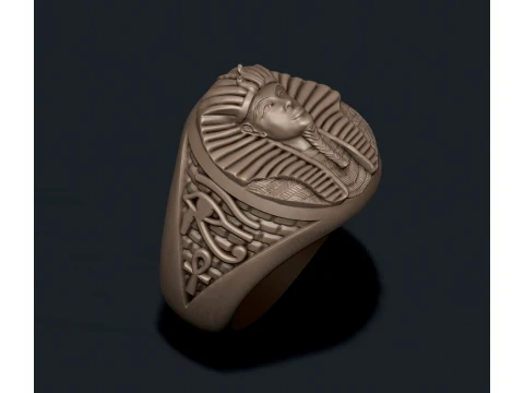 Pharaoh pendant ring pack 3D Print Model