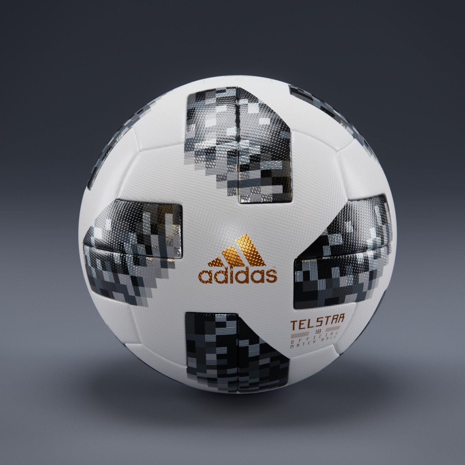 Gobernar intelectual Día del Niño telstar 18 - adidas - russia world cup official ball - 3d Modelo 3D in  Equipación Deportiva 3DExport
