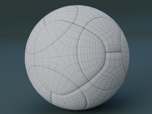 cafusa - adidas - 2013 confederations cup ball 3D Model