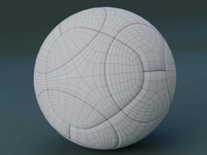 cafusa - adidas - 2013 confederations cup ball 3D Model