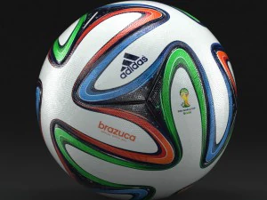 brazuca - adidas - 2014 world cup ball - 3d 3D Model