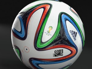 brazuca - adidas - 2014 world cup ball - 3d 3D मॉडल