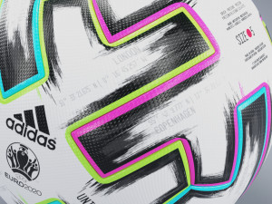 uniforia 2020 - official euro cup match ball - adidas 3D Model