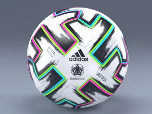 uniforia 2020 - official euro cup match ball - adidas 3D Model