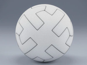 uniforia 2020 - official euro cup match ball - adidas 3D Model