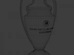 Champions Trophy 3D Model