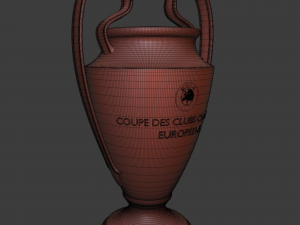 Champions Trophy Modello 3D