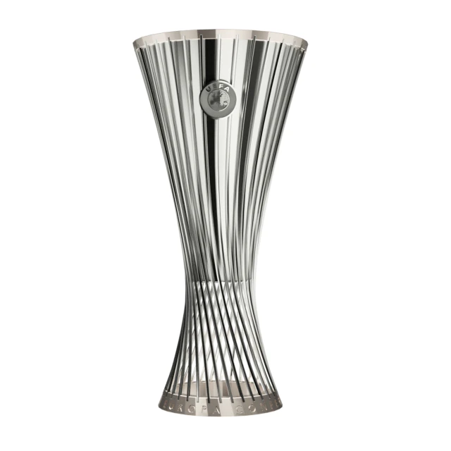 Conference League Trophy 3D Model .c4d .max .obj .3ds .fbx .stl .blend