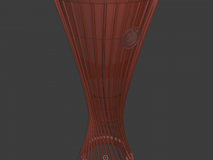 Conference League Trophy 3D Model