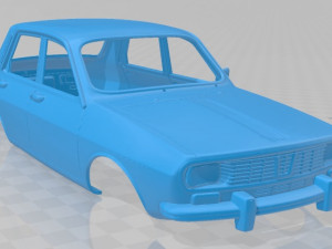 renault 12 - dacia 1300 printable body car 3D-Druckmodell