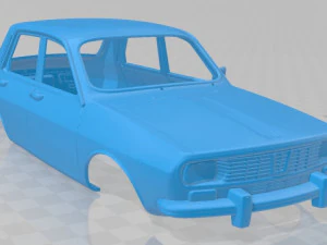 renault 12 - dacia 1300 printable body car 3D Print Model