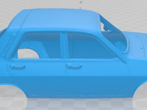 renault 12 - dacia 1300 printable body car 3D-Druckmodell