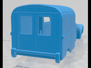 citroen dyane 6 400 printable body van 3D Print Model